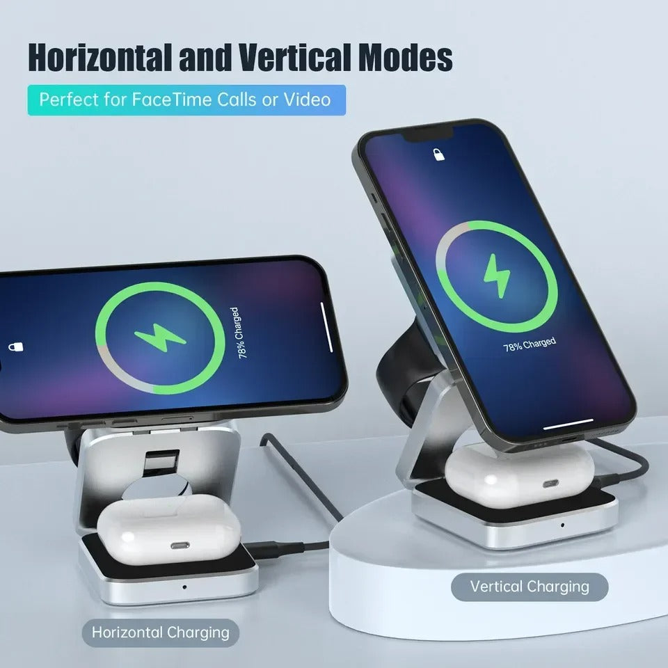 Foldable Magnetic Charger Stand