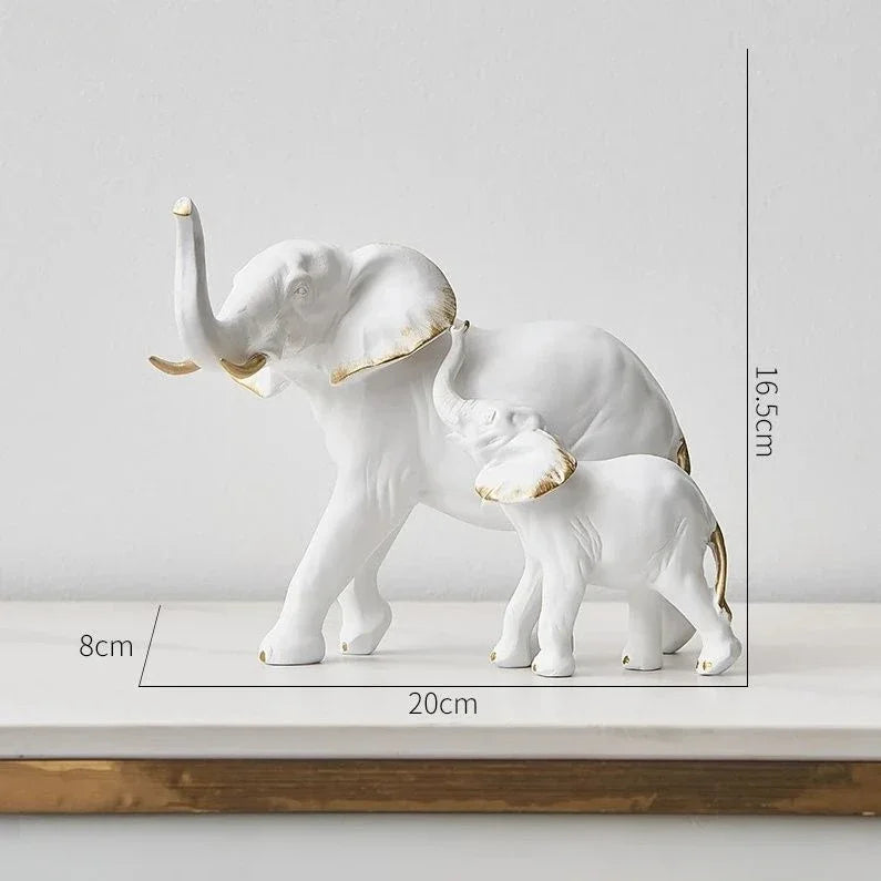 Modern Resin Elephant Statue