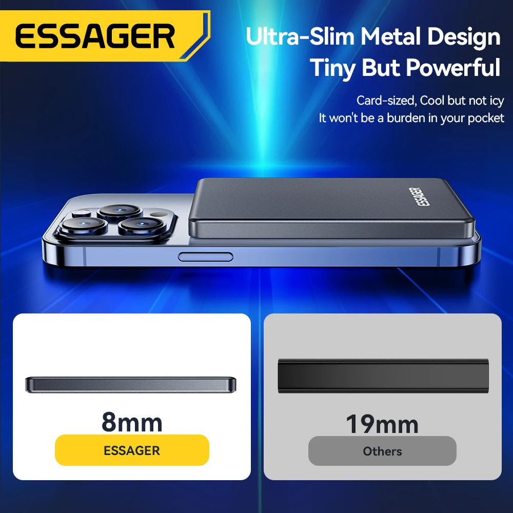 ⚡ 20W Magnetic Power Bank