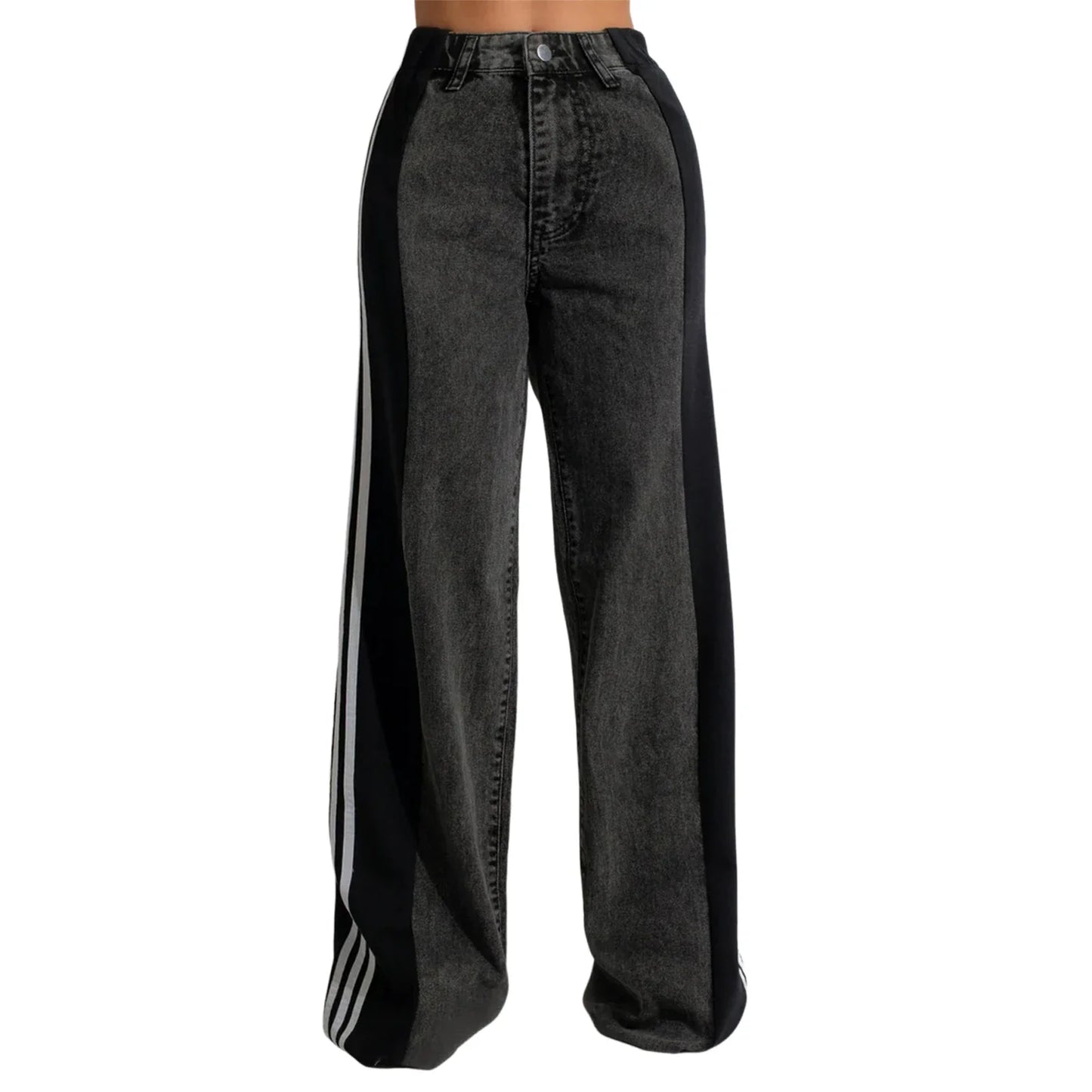 Wide Leg Denim Jeans