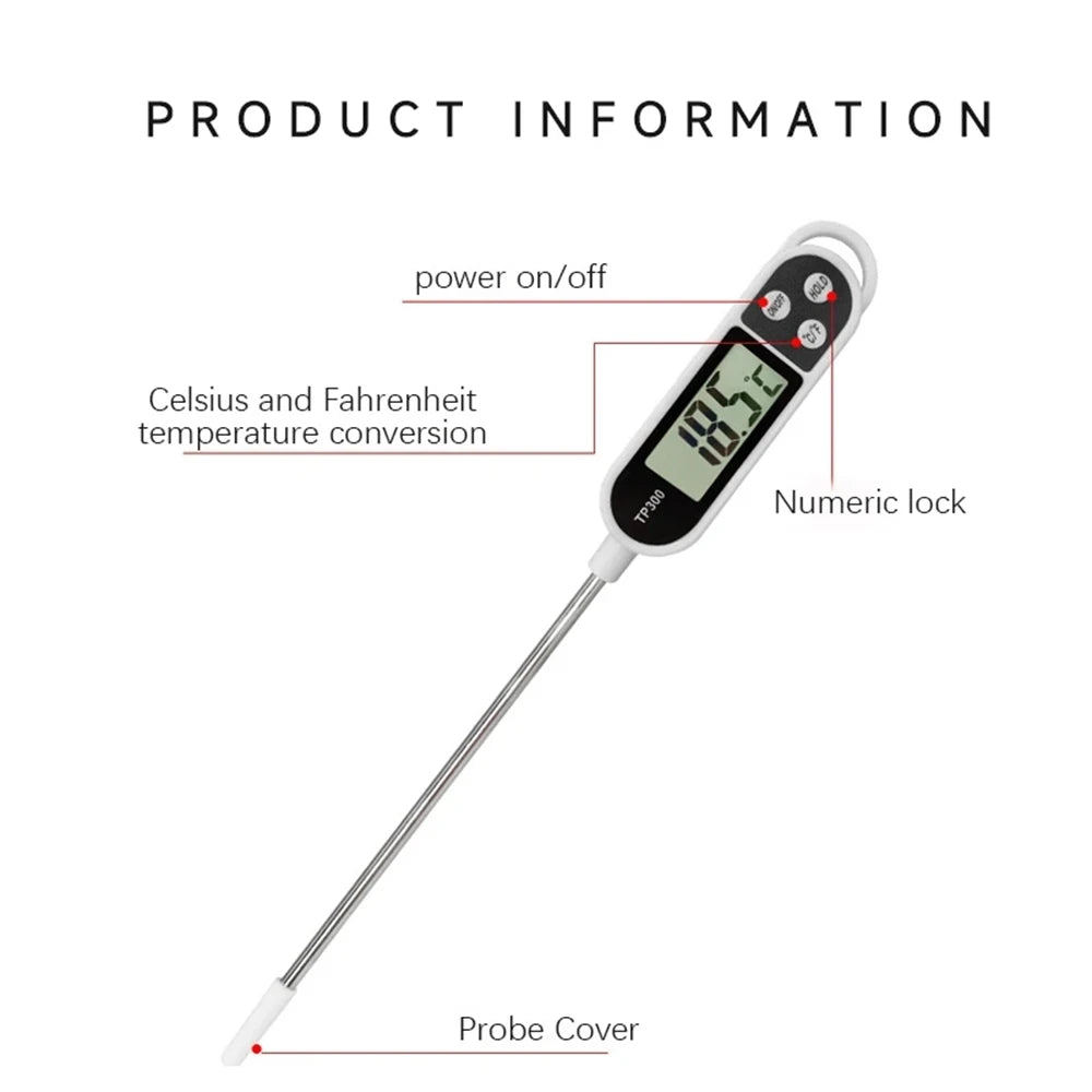 🌡️ Instant Read Kitchen Thermometer