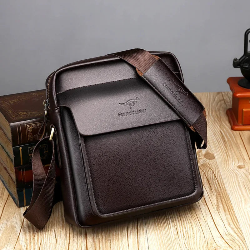 Luxury Men's Leather Shoulder Bag