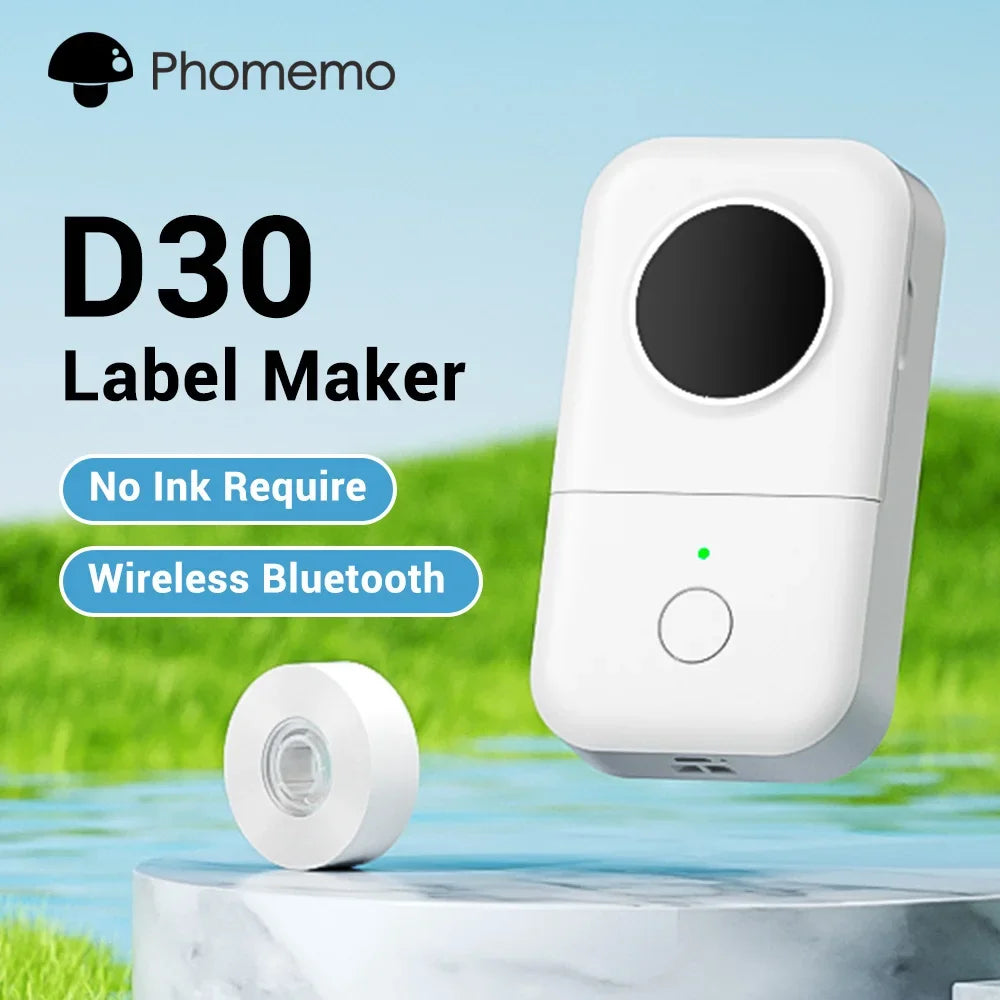 D30 🏷️ Portable Label Printer