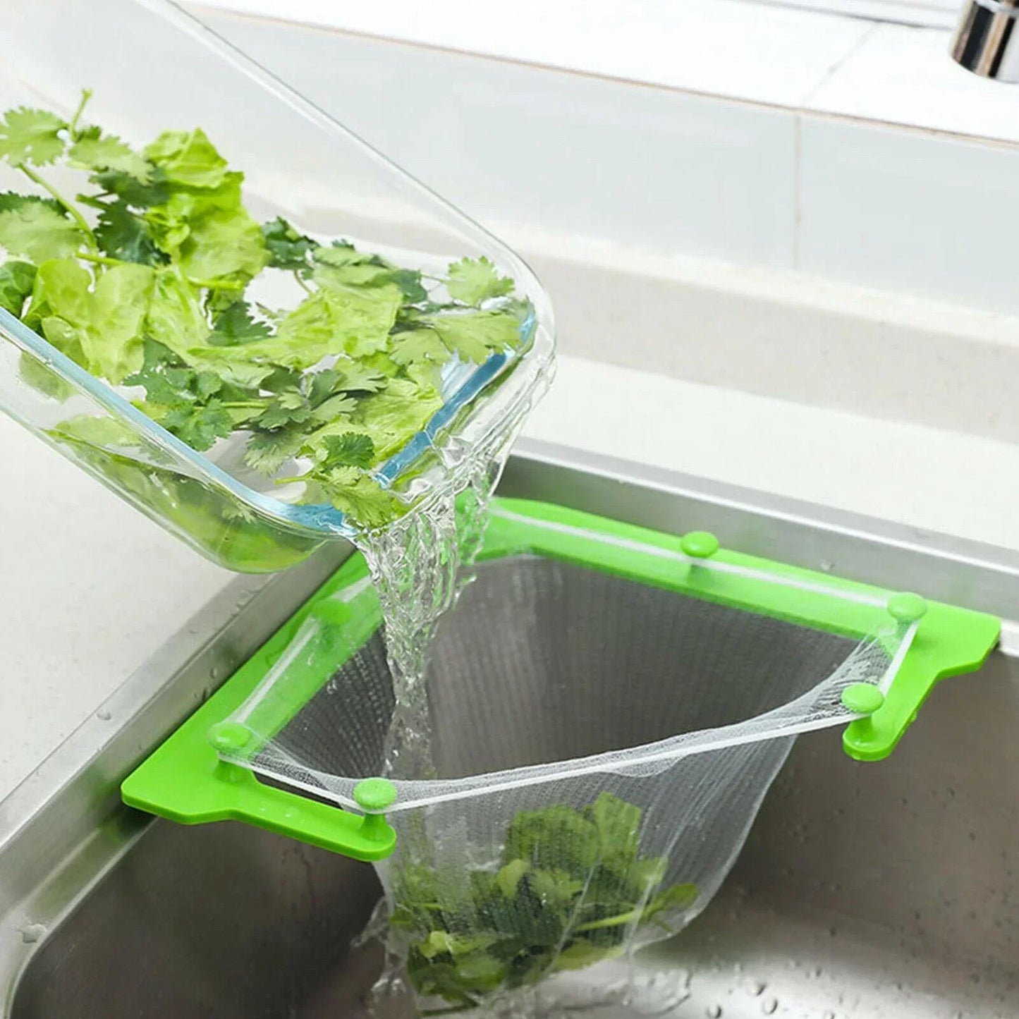 Kitchen Triangle Sink Strainer