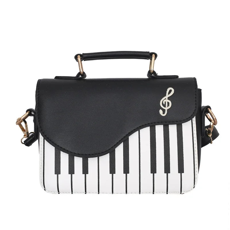 Piano Shape Shoulder Bag