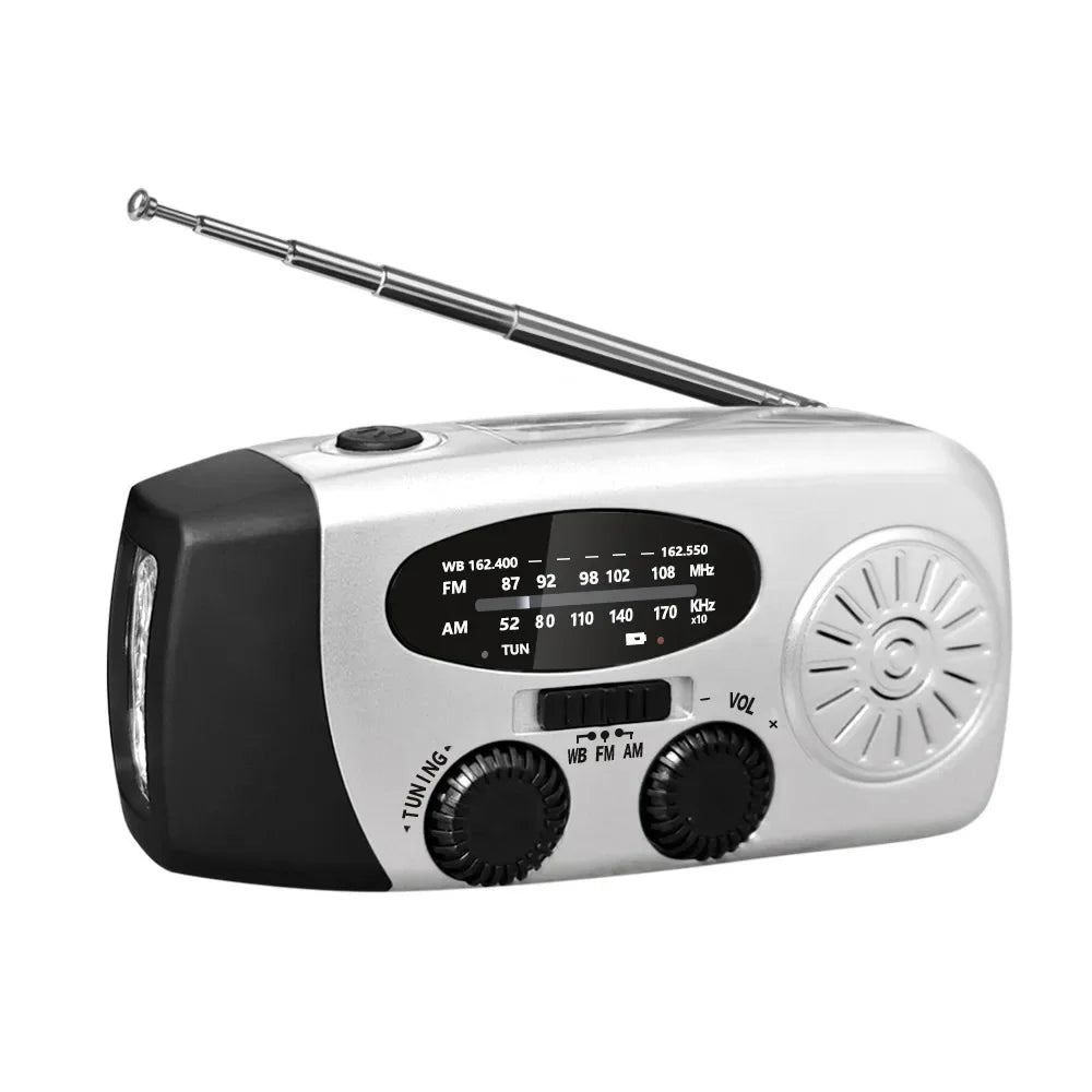 Hand Crank Emergency Radio with Power Bank