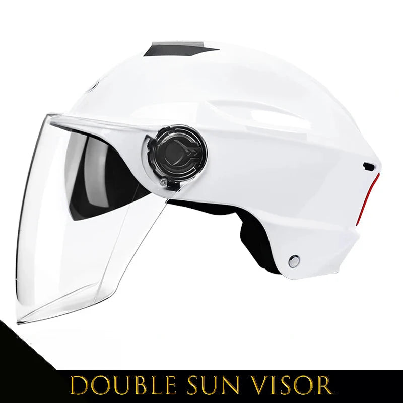Unisex Half Face Motorcycle Helmet