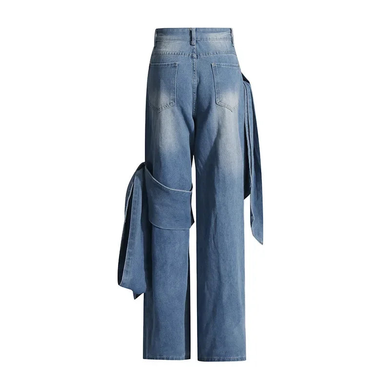 Women’s Bow Denim Pants
