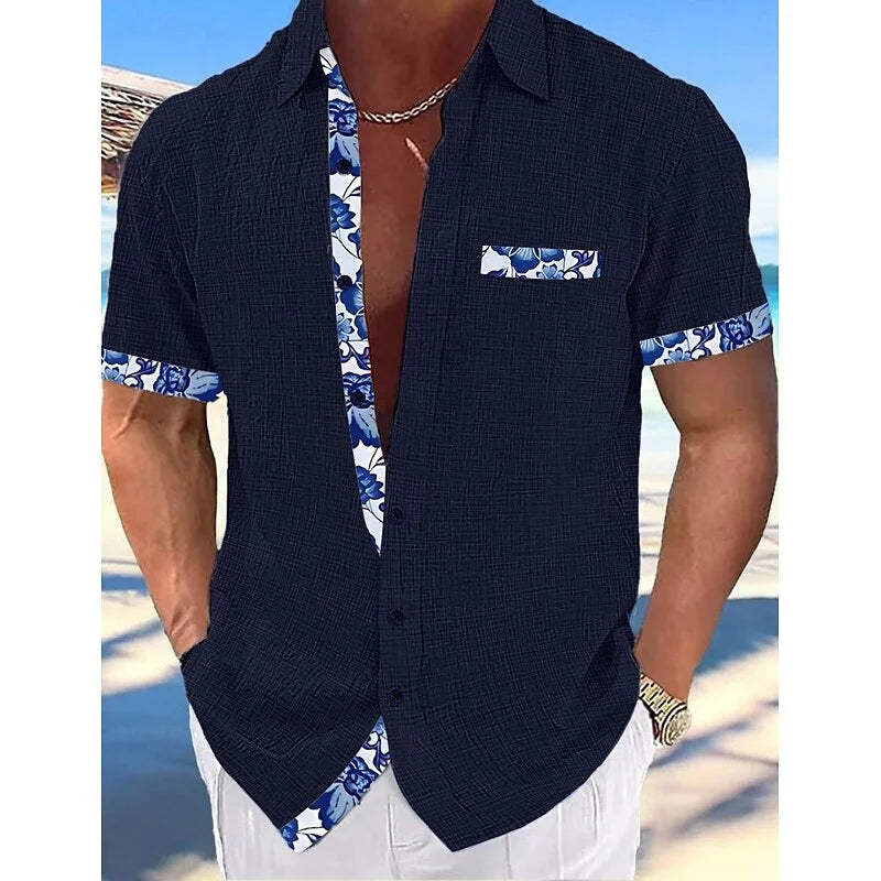 Men's Summer Linen Shirt