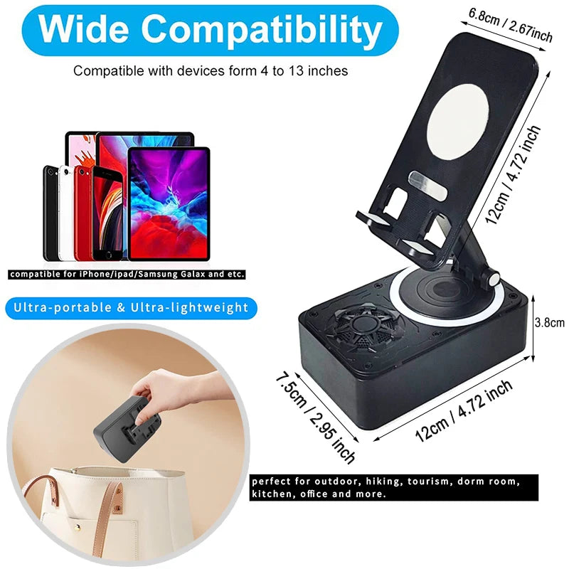 🎵 Bluetooth Speaker Phone Stand