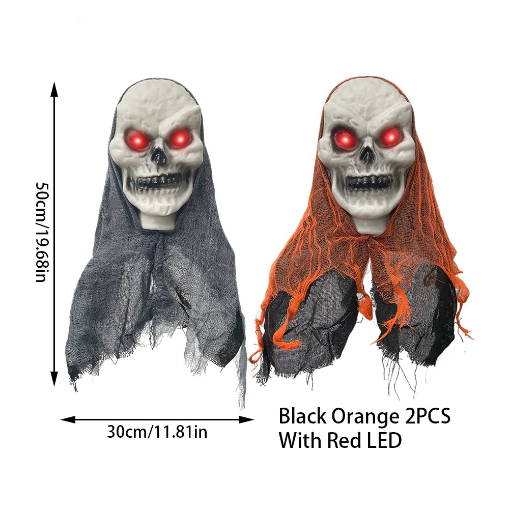 Hanging Skull Ghost Ornaments