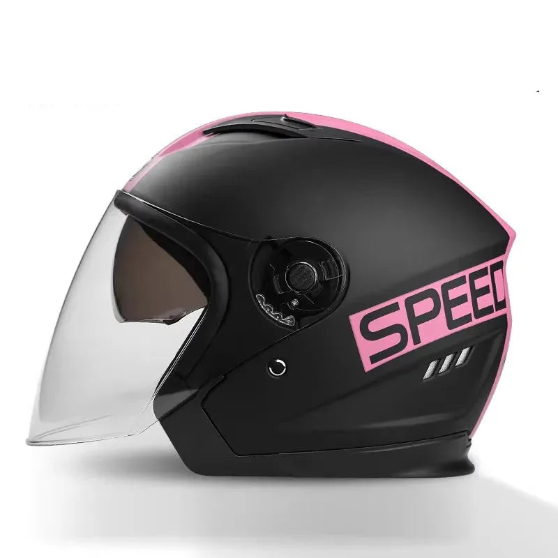 Open Face Motorcycle Helmet
