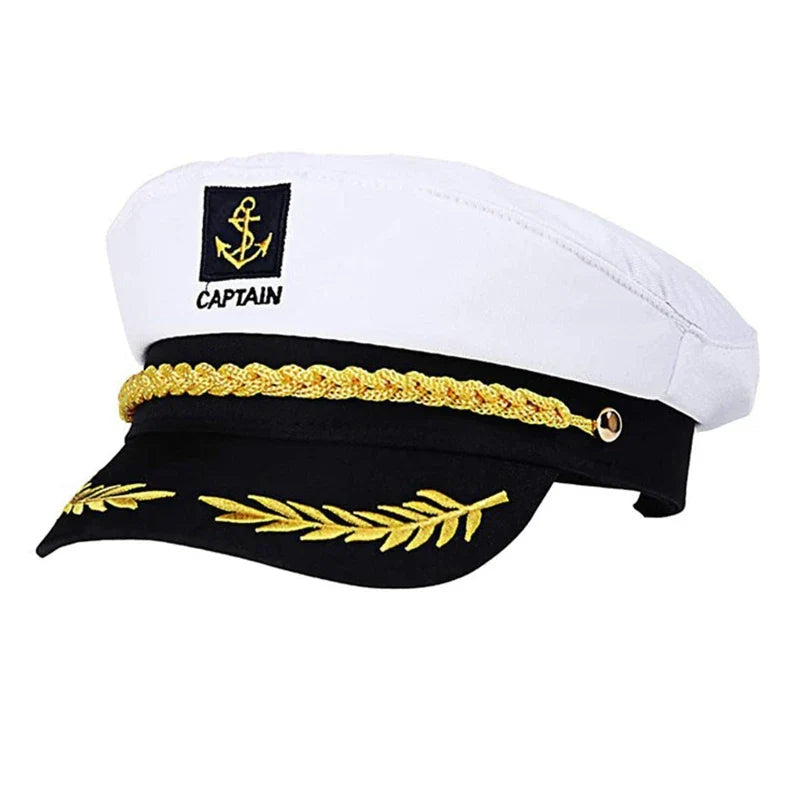 Yacht Captain Costume Hat