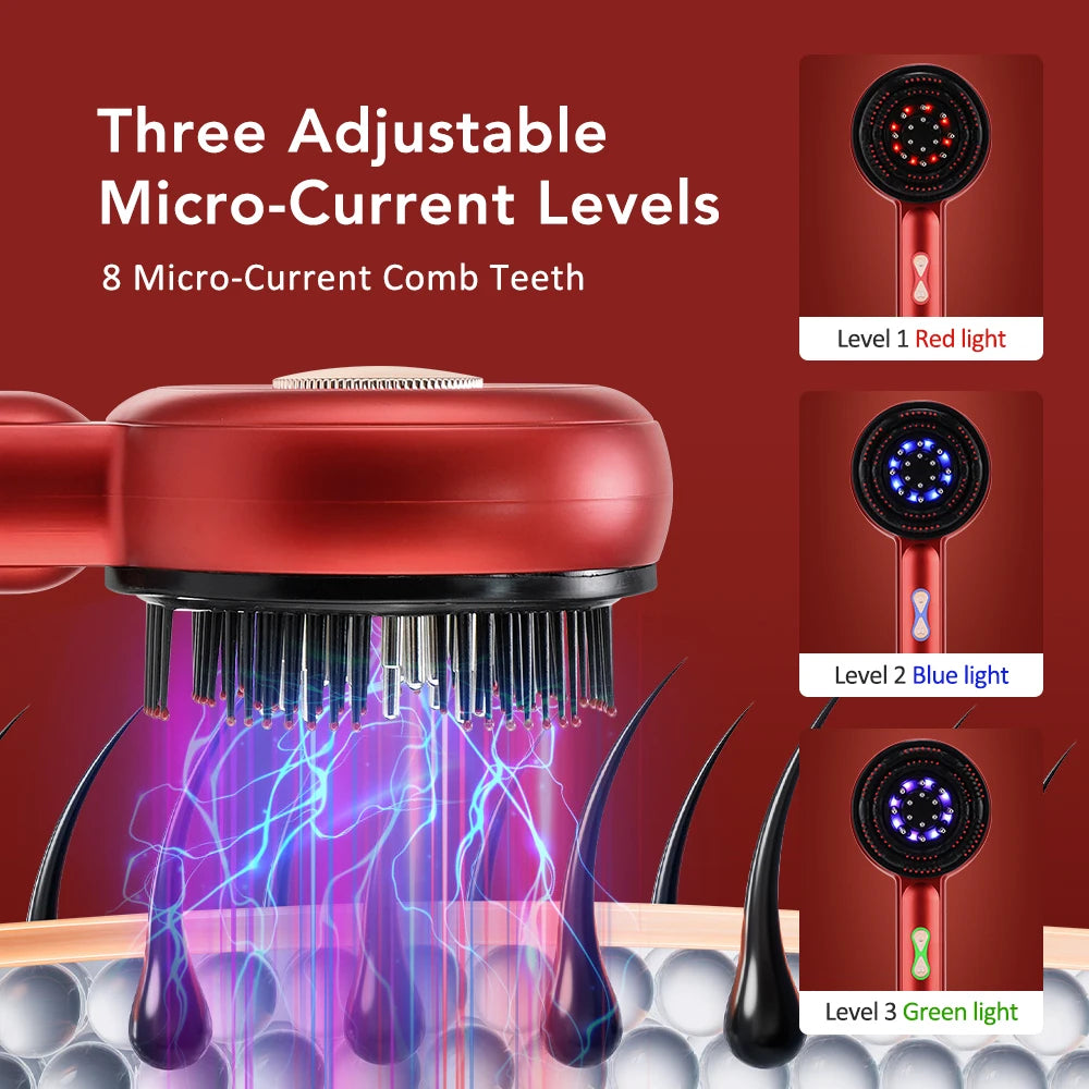 🌿 FolliGlow™ Hair Growth Comb