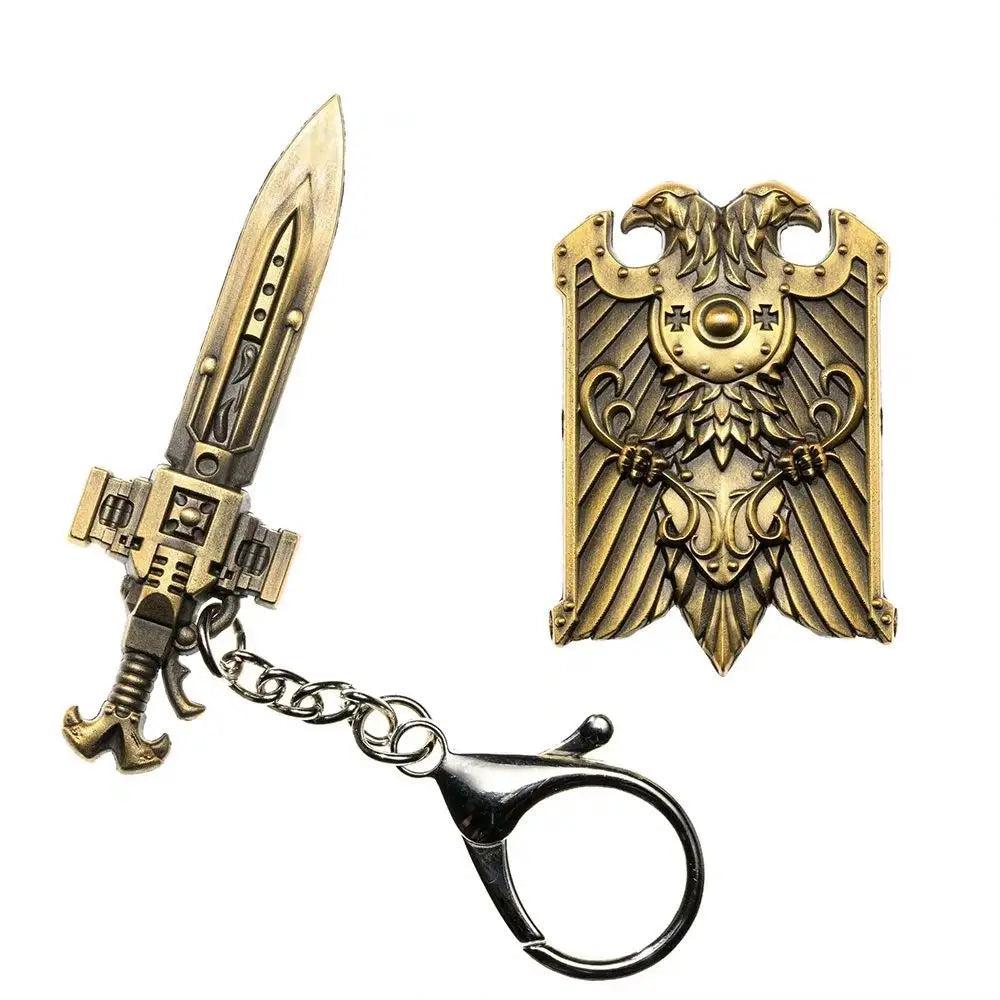 Imperial Sword & Shield Keychain