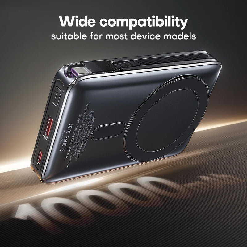 🔋 TUODES Magnetic Power Bank