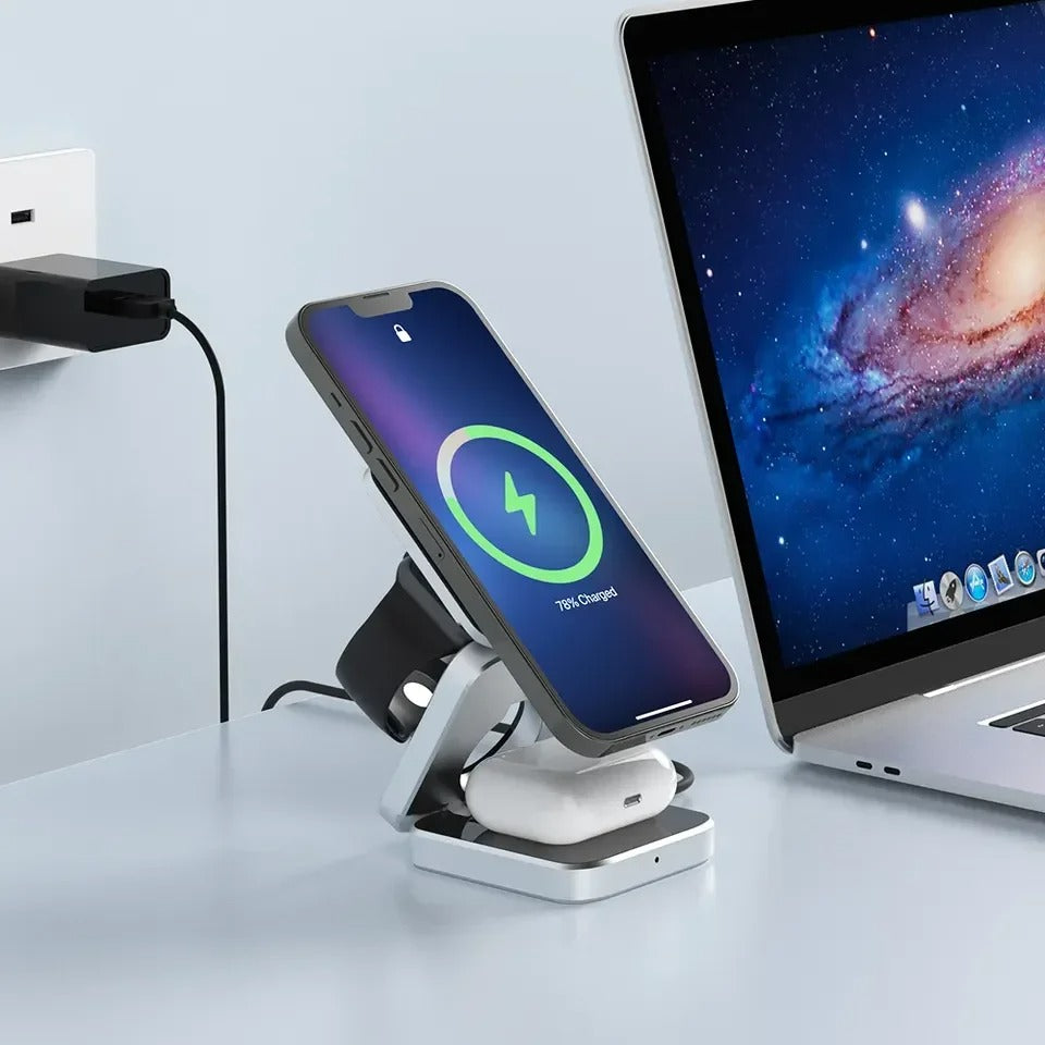 Foldable Magnetic Charger Stand