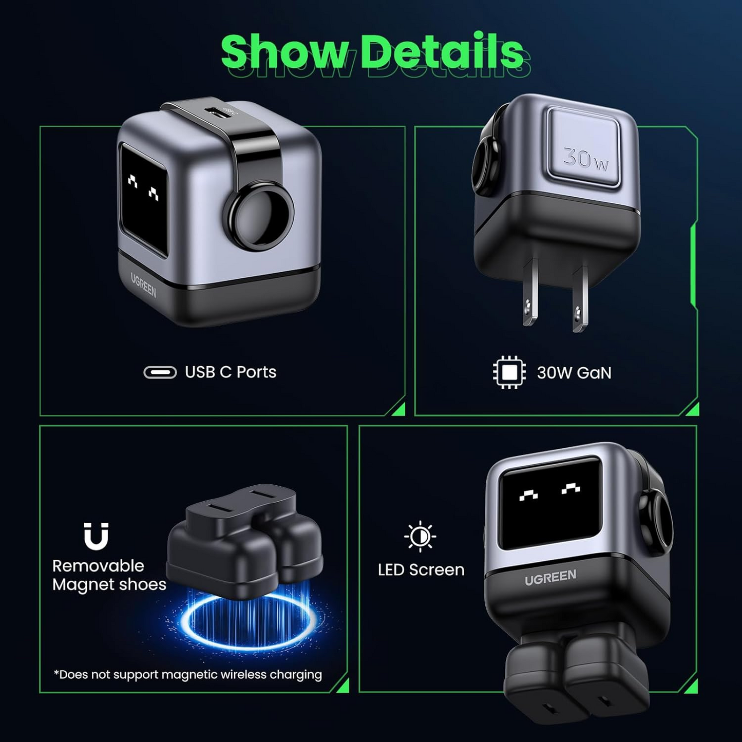 65W Little Robot Multi-Device Charger