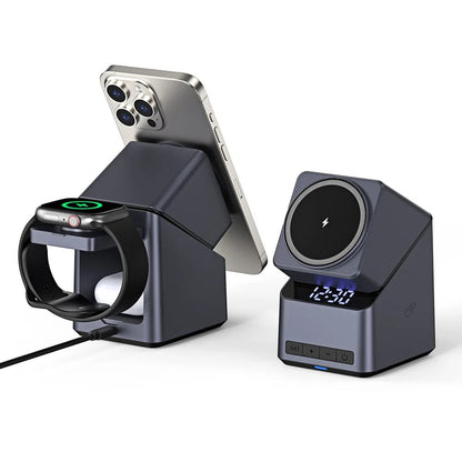 iPhone Rotating Wireless Charging Clock