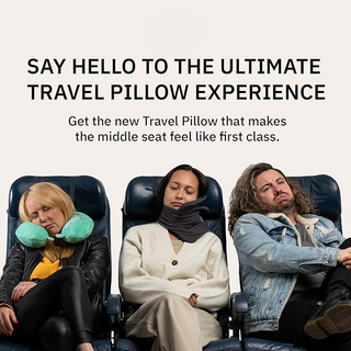 Supportive Travel Pillow for Neck & Shoulder Pain