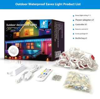 Outdoor Bluetooth Eaves Light