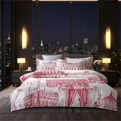 Luxury Modern 3D Digital Print Bedding Set