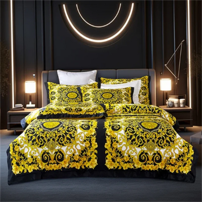 Luxury Modern 3D Digital Print Bedding Set