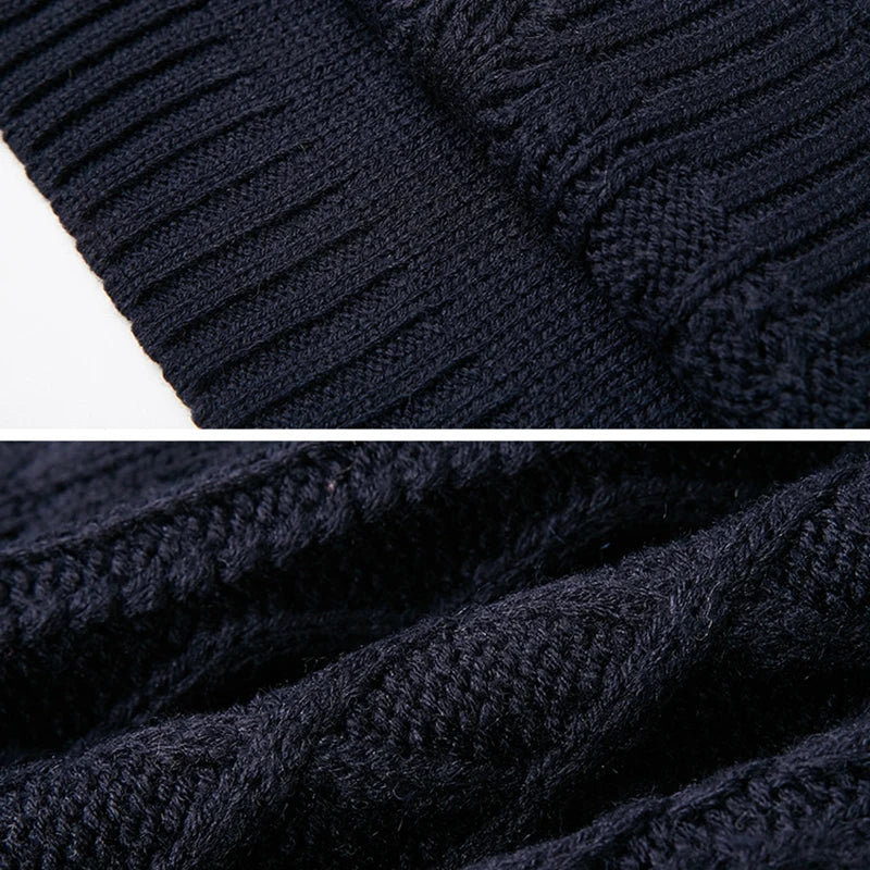 Plus Size Knitted Sweater Dress