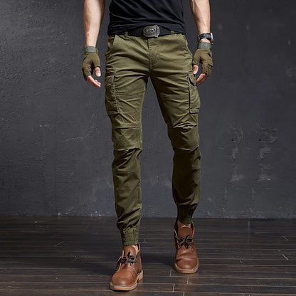 Slim Camouflage Cargo Pants