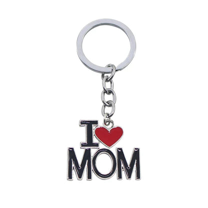 MOM DAD Love Keychain