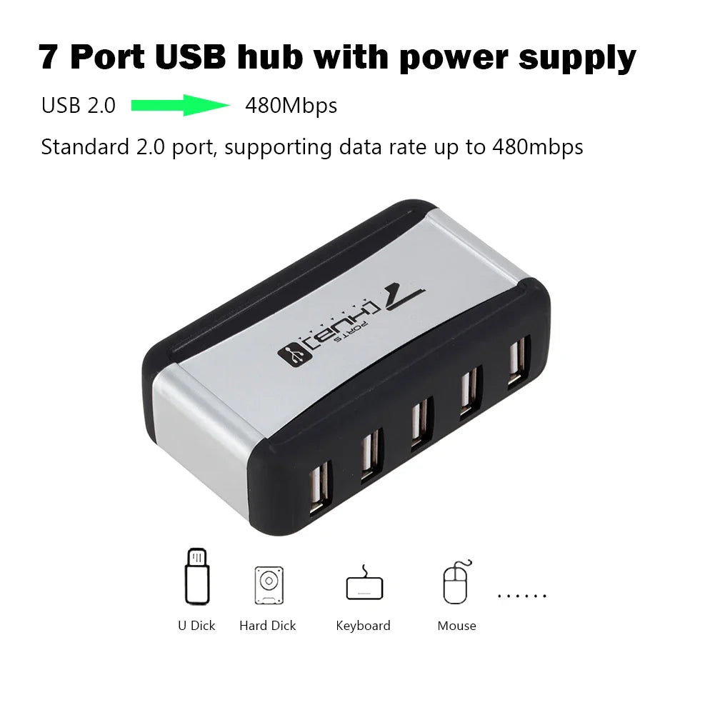 USB Hub with Adapter