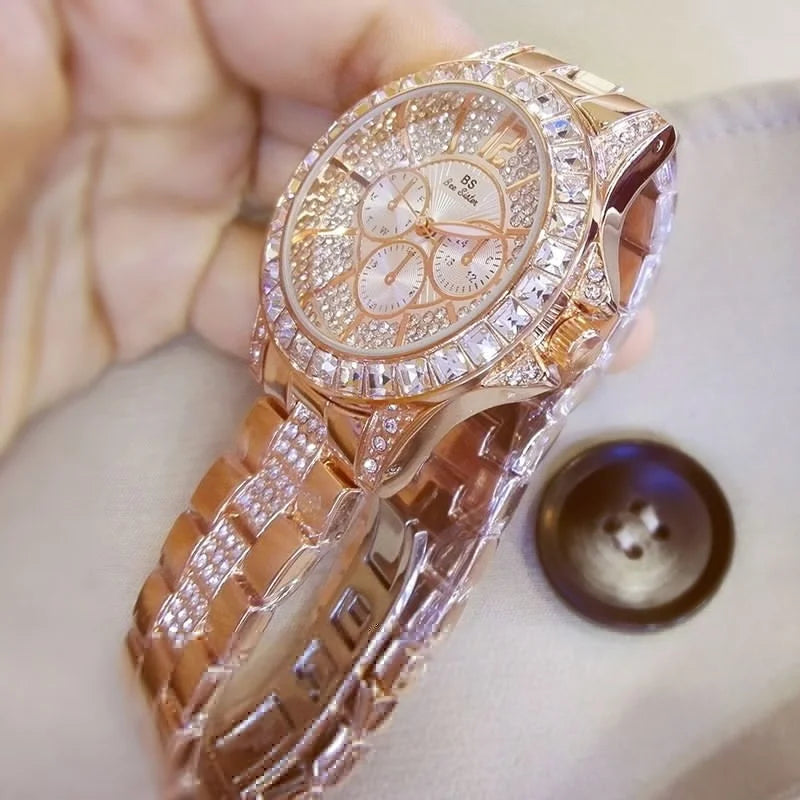 Luxury Fashion Rose Watch