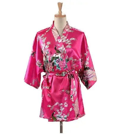 Lace Up Yukata Bathrobe