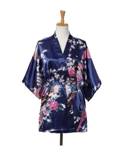 Lace Up Yukata Bathrobe