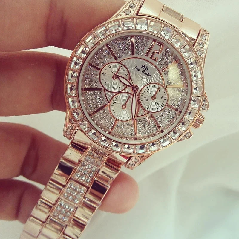 Luxury Fashion Rose Watch