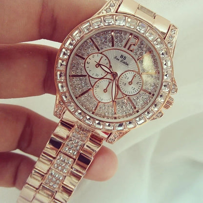 Luxury Fashion Rose Watch