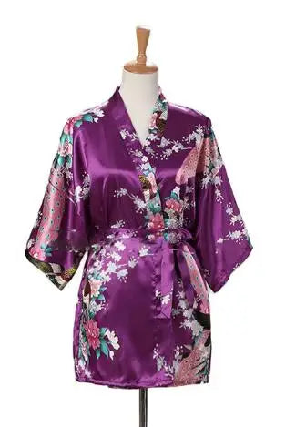 Lace Up Yukata Bathrobe