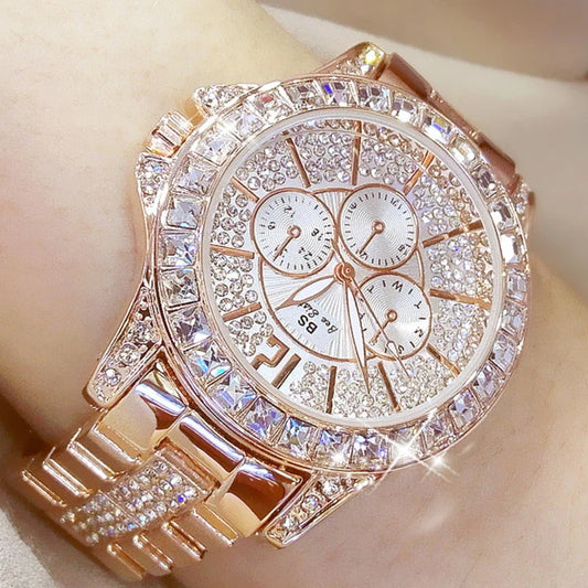 Luxury Fashion Rose Watch