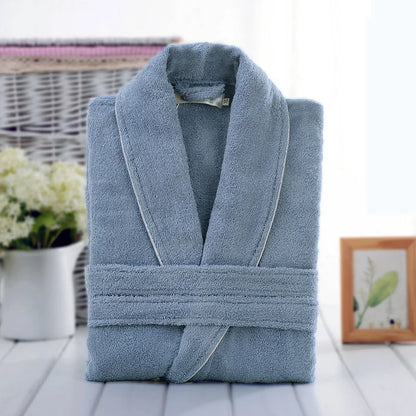 Casual Unisex Terry Bathrobe
