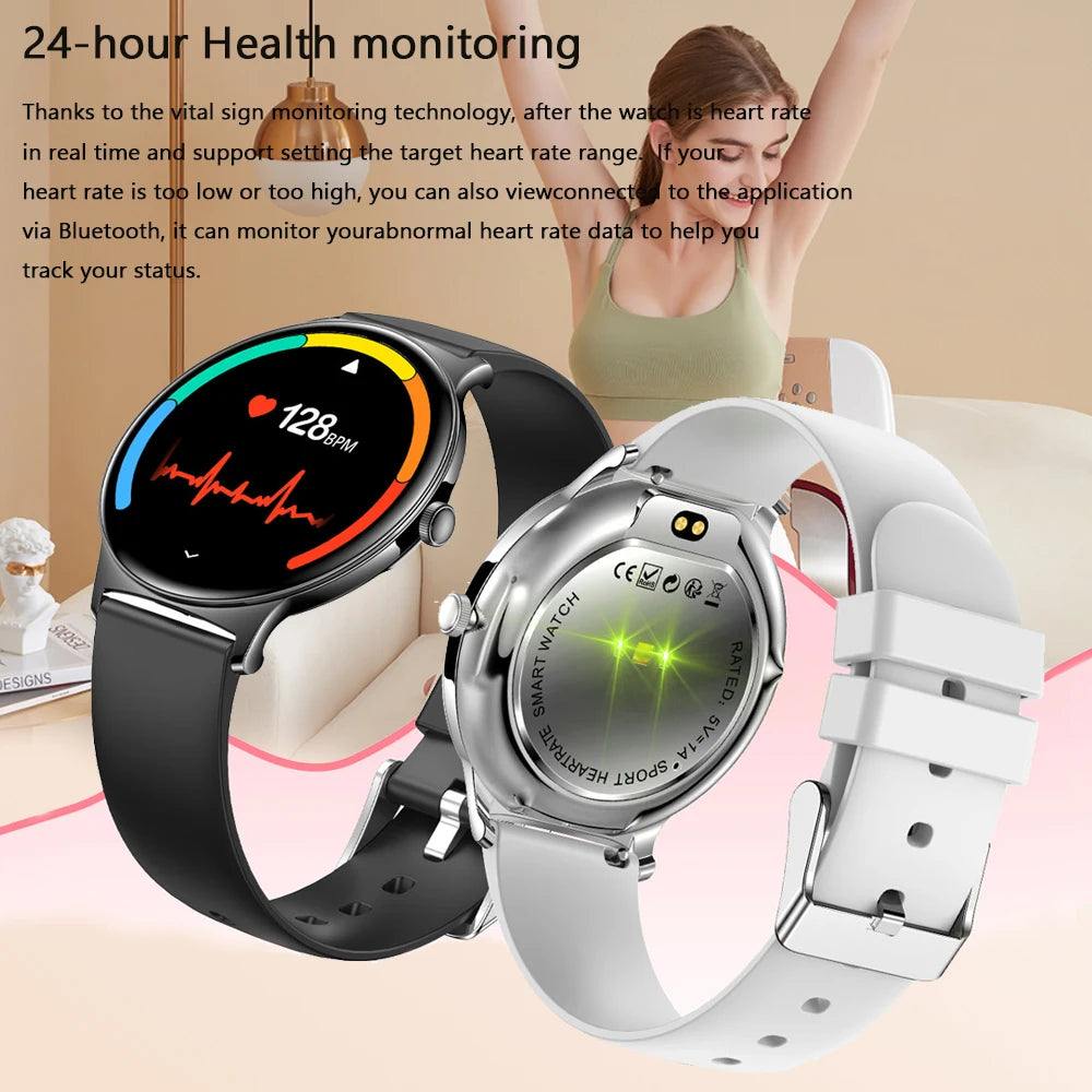 V89 AMOLED Smartwatch for Women – Slim, Stylish & Bluetooth Calling