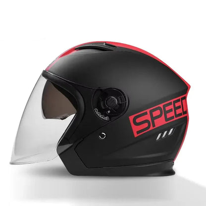 Open Face Motorcycle Helmet