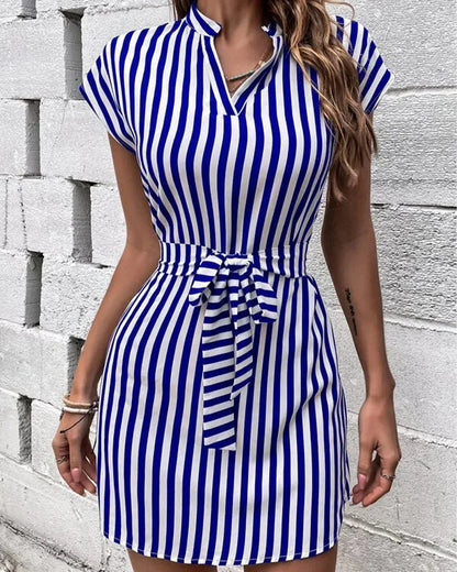 Summer Casual Striped Dress