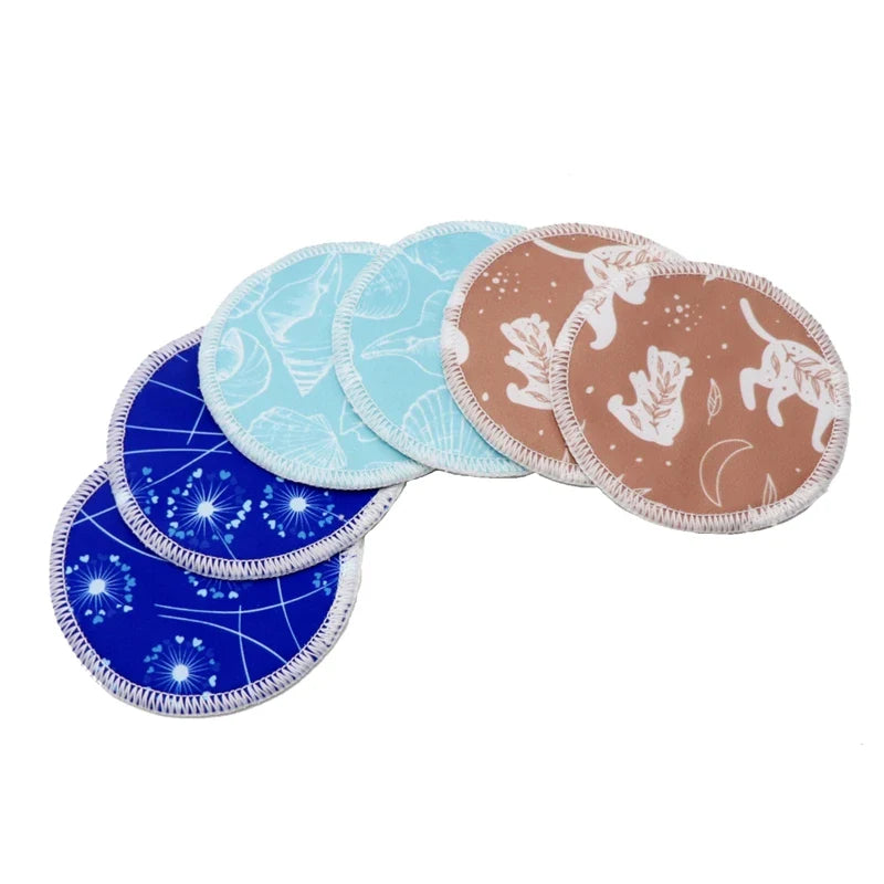 6 Pcs Reusable Nursing Pads