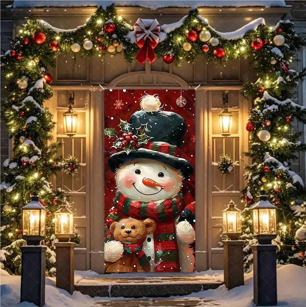 Christmas Santa Door Banner