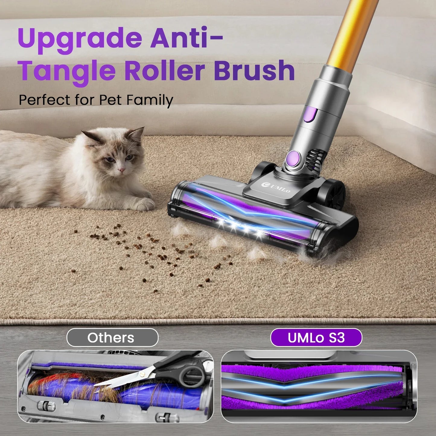 Cordless Touchscreen Vacuum Cleaner