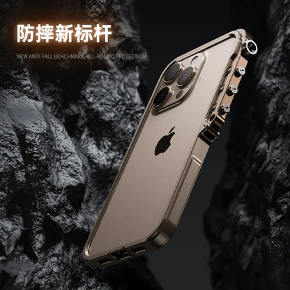 Luxury Aluminum Metal Bumper Frame for iPhone 15 & 16 Series