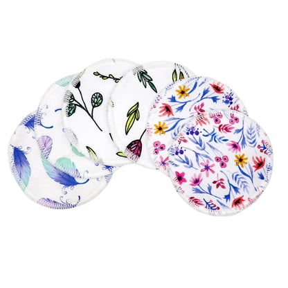 6 Pcs Reusable Nursing Pads