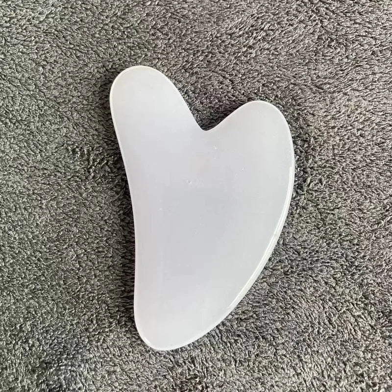 Natural Resin Jade Gua Sha Scraper