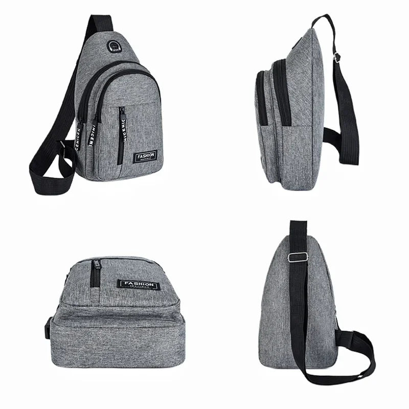 Multifunctional Men's Chest Bag