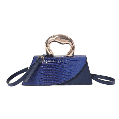 Designer Alligator Shoulder Bag